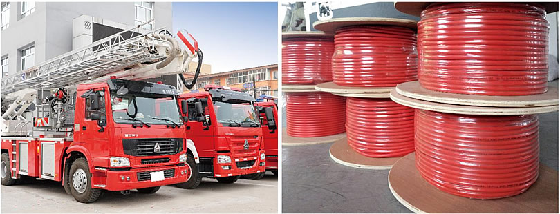 cabo incêndio endereçável